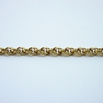 Small Cable - 18kt Layered Chain